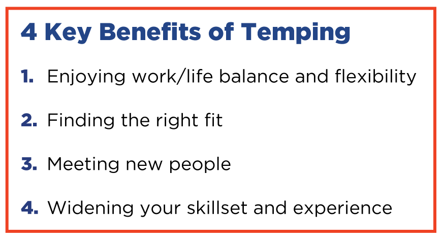 4 Key Benefits of Temping