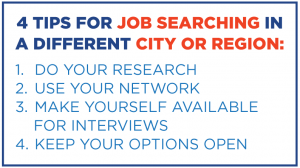 4 Tips Job Searching in a Different City of Region