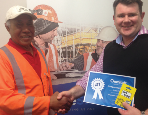 Loma Malifa, OneStaff Auckland's Employee of the Month for October| OneStaff