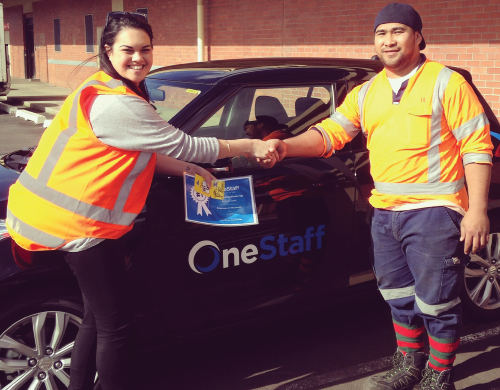 July Employee of Month South Auckland | OneStaff