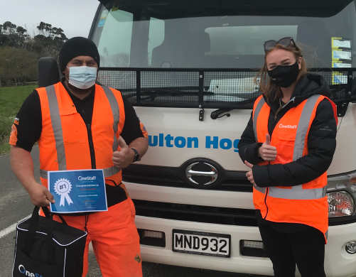 Palmerston North Employee of the Month of September