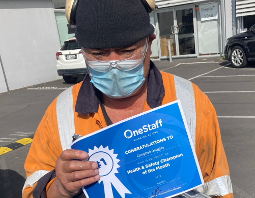 Employee of the Month April_Auckland City